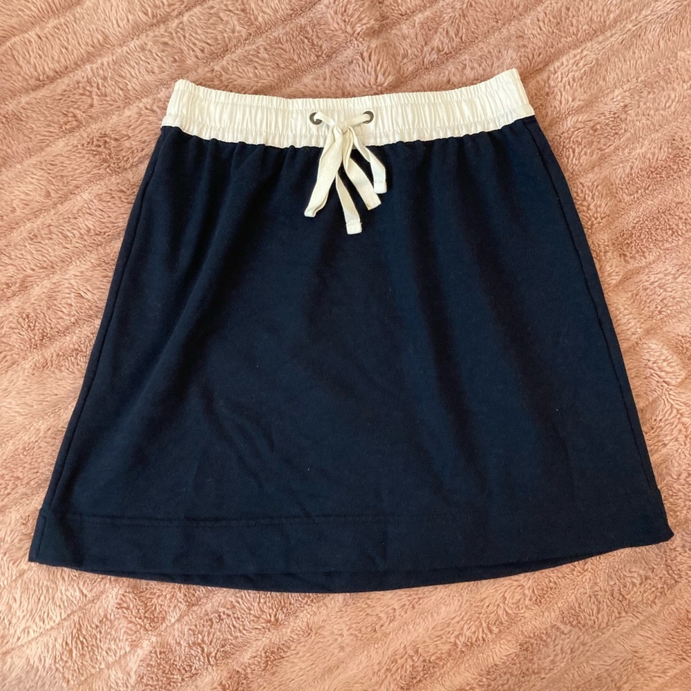 LOFT petites Preowned navy skirt size XXSP